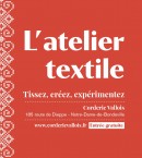 Atelier textile à la Corderie Vallois